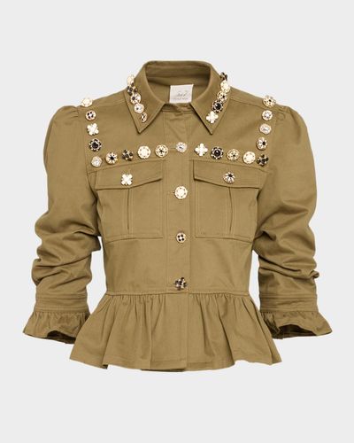 Cinq à Sept Mixed Buttons Delanie Jacket