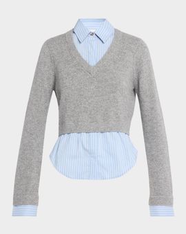 Cinq à Sept Renna Layered Sweater