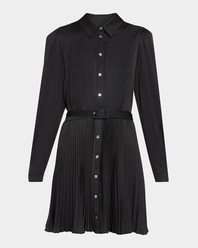 Cinq à Sept Reynolds Belted Mini Shirtdress