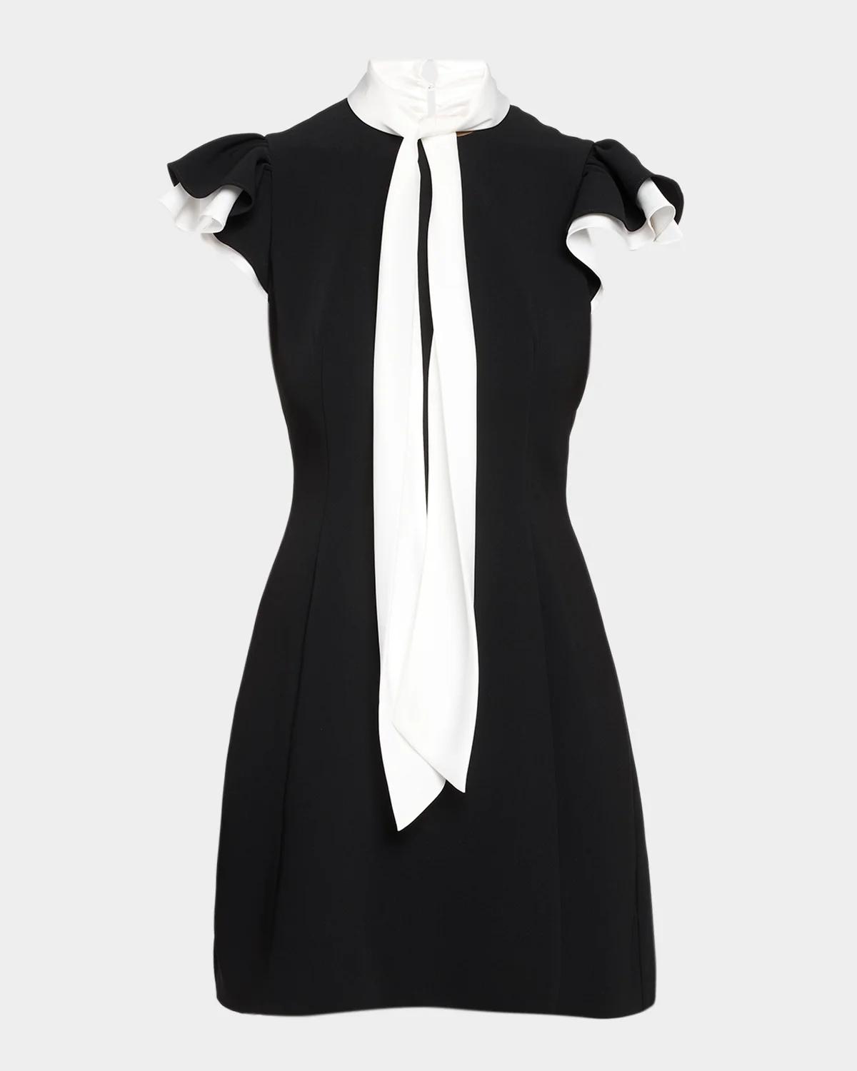 Cinq à Sept Sarya Tieneck Sheath Mini Dress