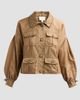 Cinq à Sept Women's Adami Rhinestone Chain Utility Jacket - 6