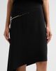 Cinq à Sept Women's Alethia Crystal Cascade Asymmetric Knee-Length Skirt - 5