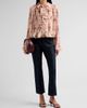 Cinq à Sept Women's Aleyna Loveletter Floral Pleated Ruffle Top - 2