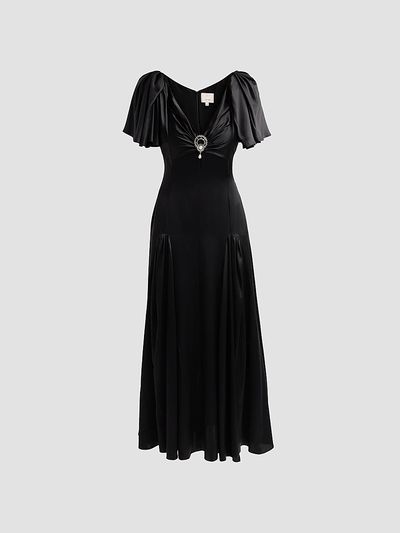 Cinq à Sept Women's Ambriella Silk Maxi Dress