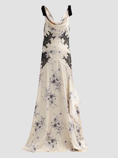 Cinq à Sept Women's Antonella Floral Slip Gown