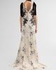 Cinq à Sept Women's Antonella Floral Slip Gown - 3