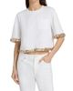 Cinq à Sept Women's Asa Sunflare Floral Crop Top - 3