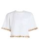 Cinq à Sept Women's Asa Sunflare Floral Crop Top - 7