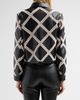 Cinq à Sept Women's Audree Crochet-Trim Faux Leather Jacket - 3