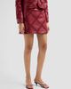 Cinq à Sept Women's Audree Faux-Leather Mini Skirt - 4