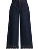 Cinq à Sept Women's Benji Guipure Lace Jeans - 1