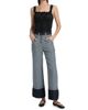 Cinq à Sept Women's Benji Tipped Wide-Leg Pants - 2