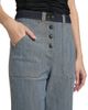 Cinq à Sept Women's Benji Tipped Wide-Leg Pants - 6