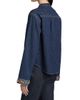 Cinq à Sept Women's Birdie Embellished Denim Top - 5