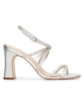 Cinq à Sept Women's Blair 95MM Studded Leather Sandals