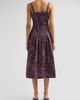 Cinq à Sept Women's Branwen Paisley Denim Midi Dress - 3