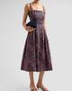 Cinq à Sept Women's Branwen Paisley Denim Midi Dress - 4