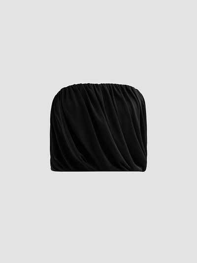 Cinq à Sept Women's Calden Strapless Crop Top
