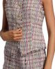 Cinq à Sept Women's Carmen Wildflower Tweed Vest - 6