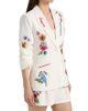 Cinq à Sept Women's Celeste Vine Scrunched Cheyenne Blazer - 4