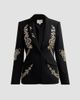 Cinq à Sept Women's Cheyenne Crystal Cascade Blazer - 1