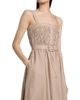 Cinq à Sept Women's Clara Stripe Zoie Midi-Dress - 6