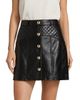 Cinq à Sept Women's Claudia Quilted Faux-Leather Miniskirt - 3