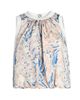 Cinq à Sept Women's Daisy Swirl Peia Printed Blouson Crop Top - 1