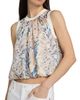 Cinq à Sept Women's Daisy Swirl Peia Printed Blouson Crop Top - 6
