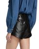 Cinq à Sept Women's Dani Faux Leather Shorts - 5