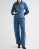 Cinq à Sept Women's Dillon Faux-Suede Waist Jeans - 2