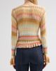 Cinq à Sept Women's Edith Space-Dyed Stripe Cardigan - 3