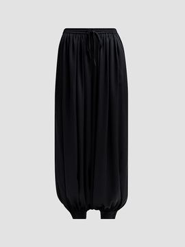Cinq à Sept Women's Esme Pleated Satin Balloon Pants