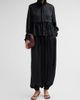 Cinq à Sept Women's Esme Pleated Satin Balloon Pants - 2