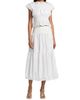 Cinq à Sept Women's Evalina Gathered Ruffle Crop Top - 2