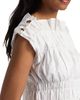 Cinq à Sept Women's Evalina Gathered Ruffle Crop Top - 6
