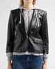 Cinq à Sept Women's Faux Leather Le Petit Khloe Blazer - 5