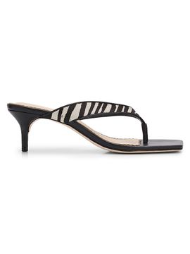 Cinq à Sept Women's Frankie 60MM Calf Hair Leather Sandals