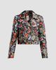 Cinq à Sept Women's Genevive Floral-Embroidered Biker Jacket - 1