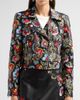 Cinq à Sept Women's Genevive Floral-Embroidered Biker Jacket - 5