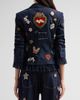 Cinq à Sept Women's Greatest Hits Le Petit Roxie Denim Jacket - 3