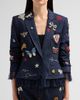 Cinq à Sept Women's Greatest Hits Le Petit Roxie Denim Jacket - 5