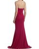 Cinq à Sept Women's Gulliame Halter Keyhole Gown - 5