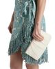 Cinq à Sept Women's Hendrix Paisley Fringed Wrap Minidress - 6