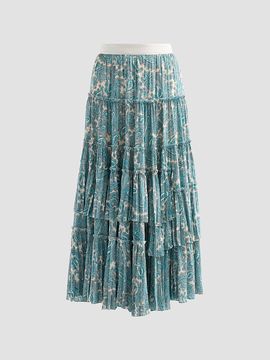 Cinq à Sept Women's Hendrix Paisley Orianna Maxi Skirt