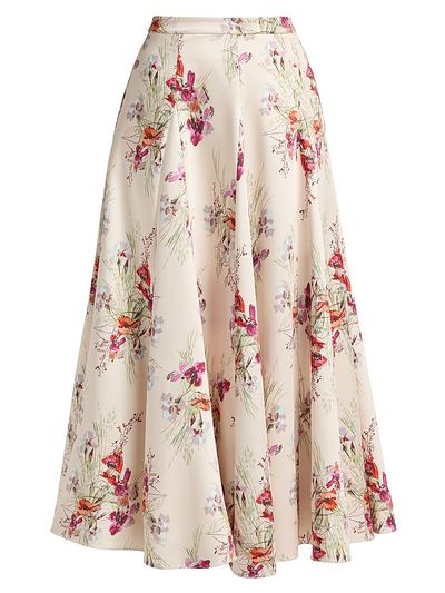 Cinq à Sept Women's Hilda Iris Bouquet Midi-Skirt