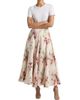 Cinq à Sept Women's Hilda Iris Bouquet Midi-Skirt - 2