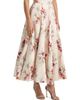 Cinq à Sept Women's Hilda Iris Bouquet Midi-Skirt - 4