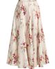 Cinq à Sept Women's Hilda Iris Bouquet Midi-Skirt - 8