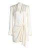 Cinq à Sept Women's Irma Draped Satin Minidress - 1